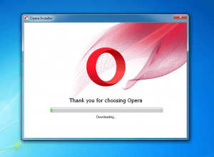 This opera installer works only on windows 7 or higher как исправить