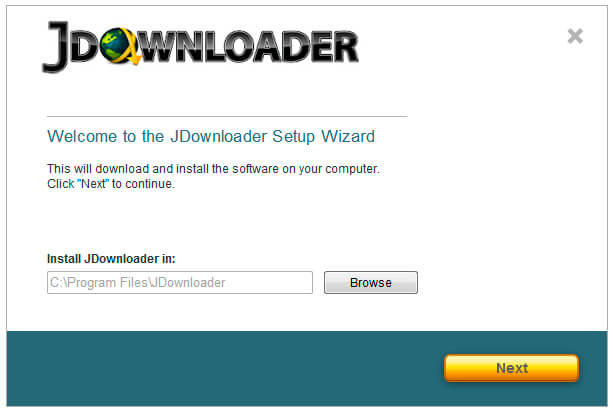 for windows instal JDownloader 2.0.1.48011